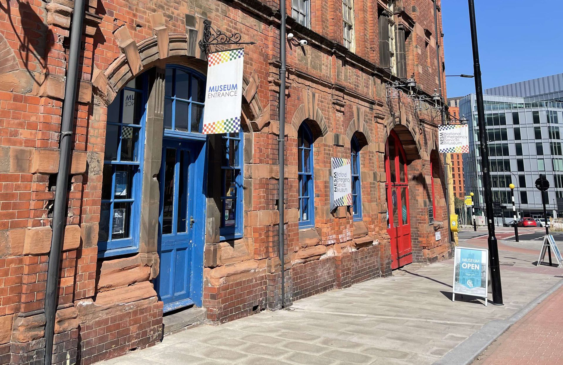 Museum entrance outside