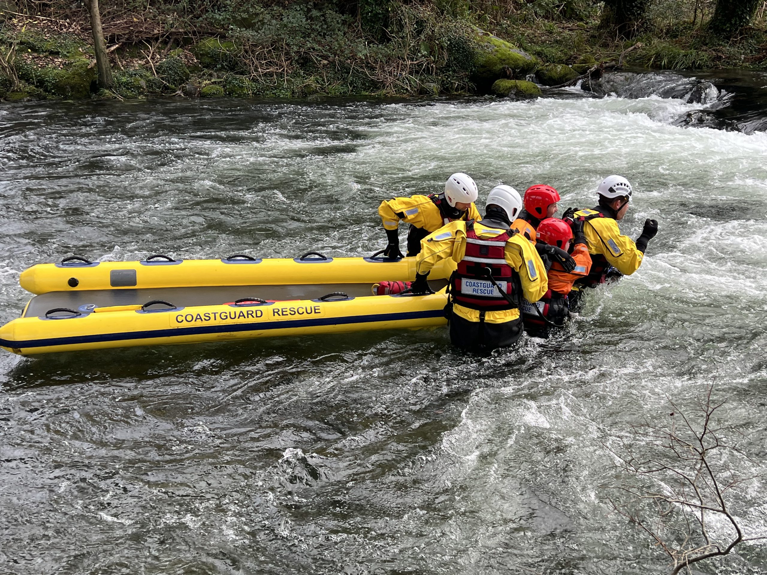 flood rescue training. Approved by Adam Bradbury