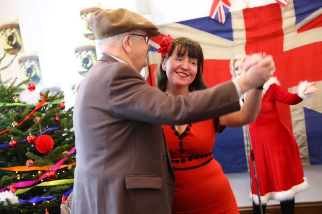 Dancing at Festive Forties weekend at the National Emergency Services Museum Dancing at Festive Forties weekend at the National Emergency Services Museum